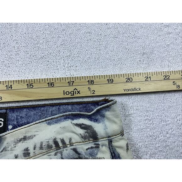 Another Hype Piece AHP Ripped Skinny Distressed Jeans Paint Splatter Mens 36x32 - Picture 9 of 12